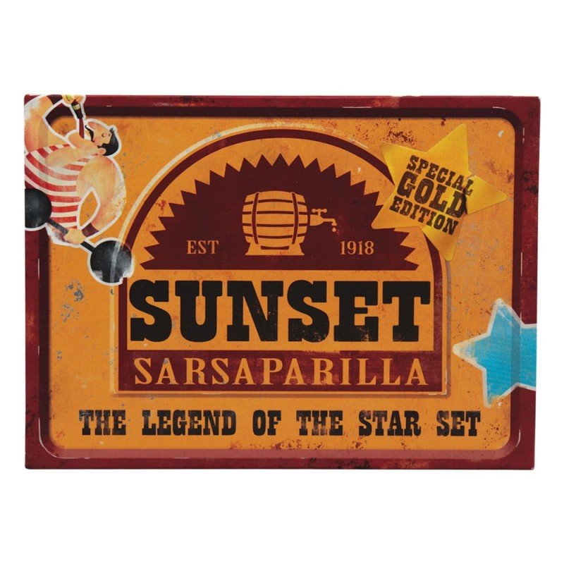 Fallout collection de réplique Sunset Sarsaparilla Legend of the Star Gold Coloured Limited Edition | 5060948297905