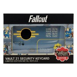 Fallout: New Vegas réplique Vault 21 Security Keycard Limited Edition | 5060948297929