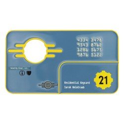 Fallout: New Vegas réplique Vault 21 Security Keycard Limited Edition | 5060948297929