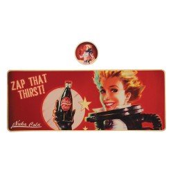 Fallout Desk Pad & Coaster Set Nuka-Cola | 5060948297974