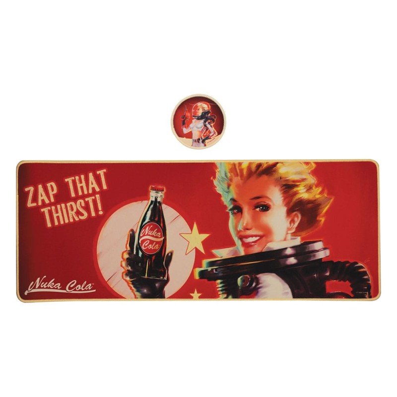 Fallout set sous-mains revêtu & sous-verre Nuka-Cola | 5060948297974