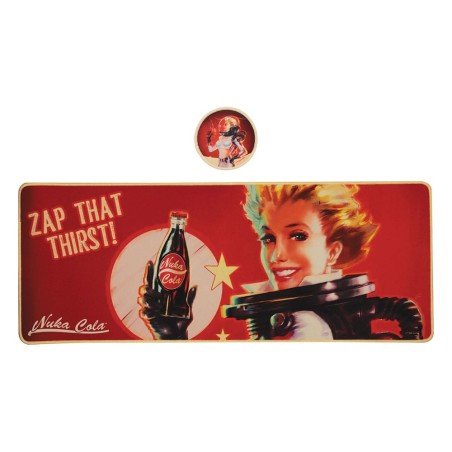 Fallout set sous-mains revêtu & sous-verre Nuka-Cola | 5060948297974