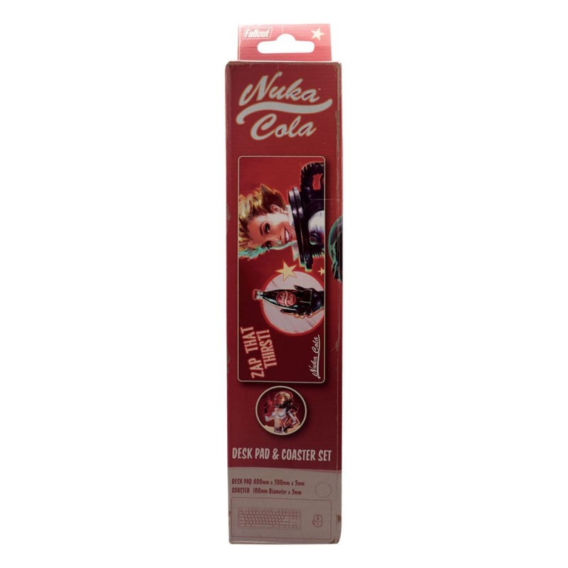Fallout set sous-mains revêtu & sous-verre Nuka-Cola | 5060948297974
