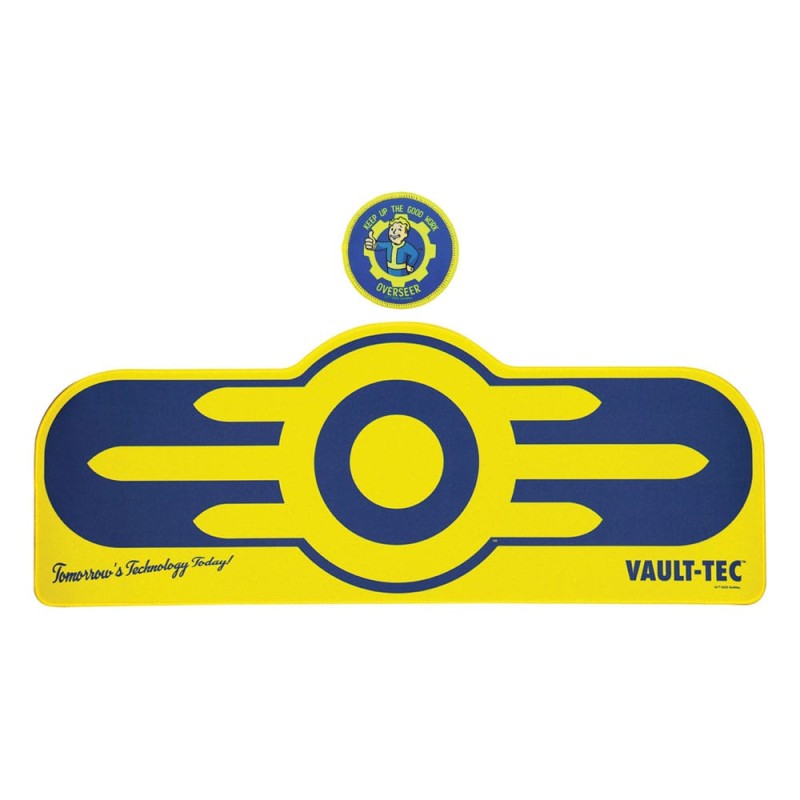 Fallout set sous-mains revêtu & sous-verre Vault-Tec | 5060948297981