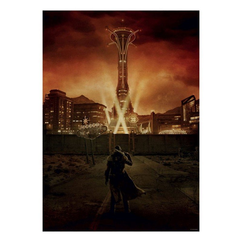 Fallout: New Vegas lithographie Limited Edition 42 x 30 cm | 5060948298056