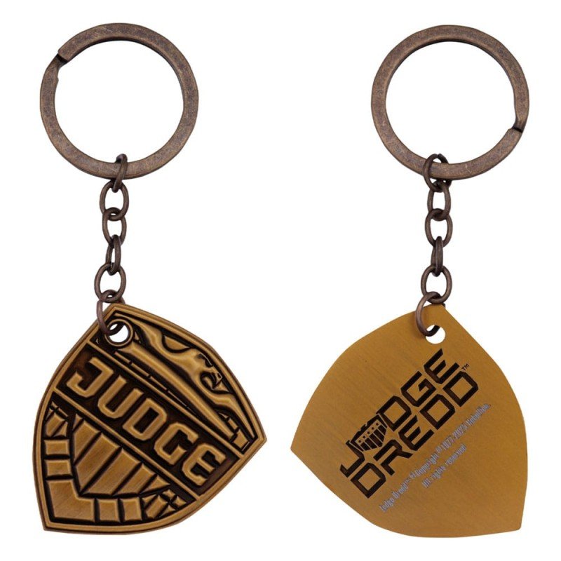 2000 AD porte-clés Judge Dredd Badge Limited Edition | 5060948297097