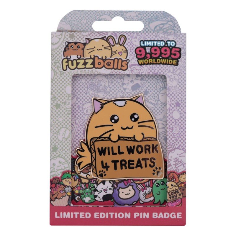 Fuzzballs pin's Whisky Will Work 4 Treats Limited Edition | 5060948296915