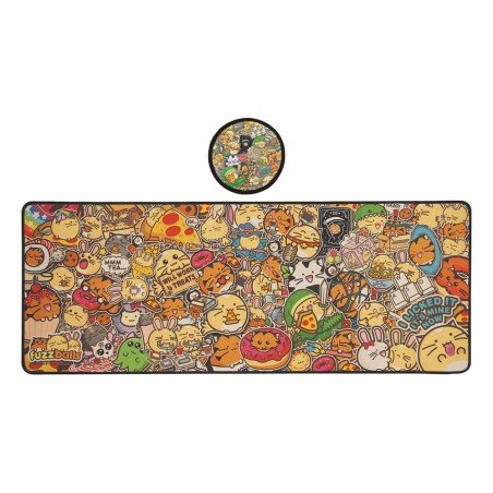 Fuzzballs set sous-mains revêtu & sous-verre | 5060948296946