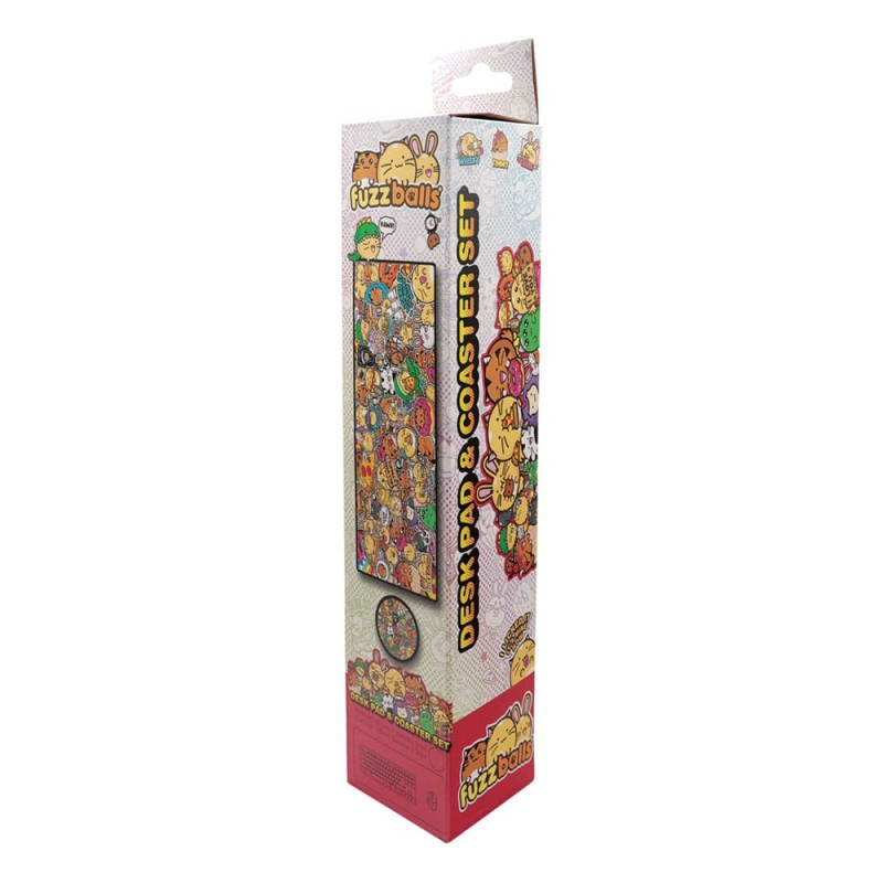 Fuzzballs set sous-mains revêtu & sous-verre | 5060948296946