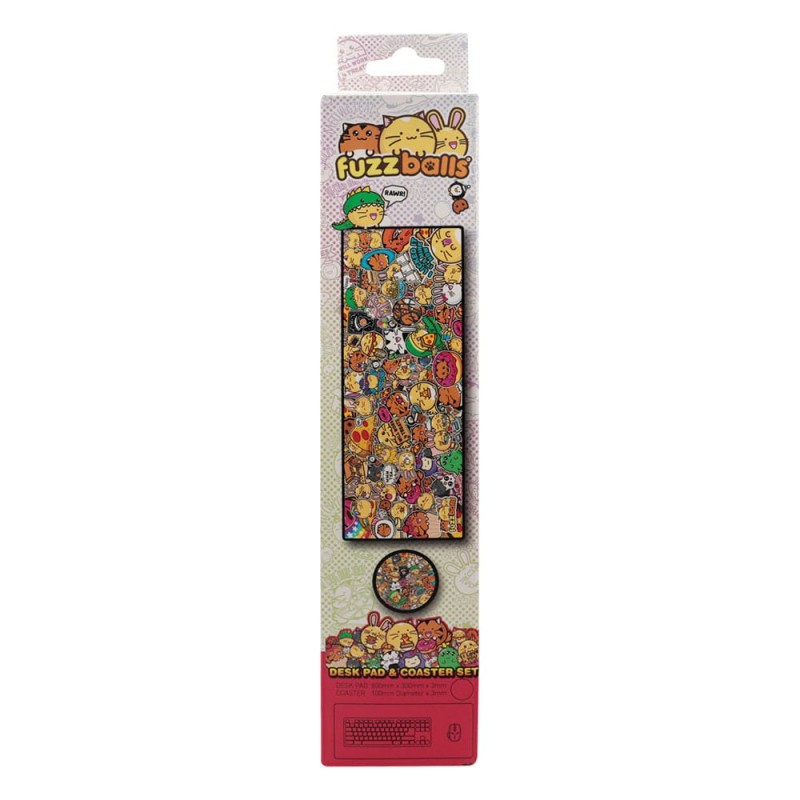 Fuzzballs set sous-mains revêtu & sous-verre | 5060948296946
