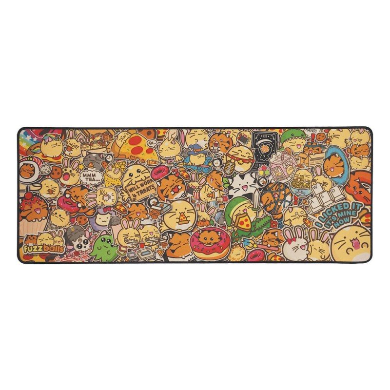 Fuzzballs set sous-mains revêtu & sous-verre | 5060948296946