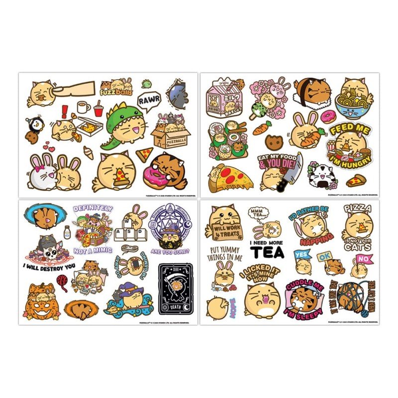 Fuzzballs stickers tech | 5060948296960