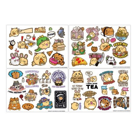 Fuzzballs stickers tech | 5060948296960