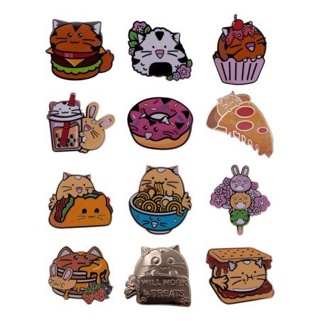 Fuzzballs présentoir Pin's Mystery Pin Badge (12) | 5060948297028