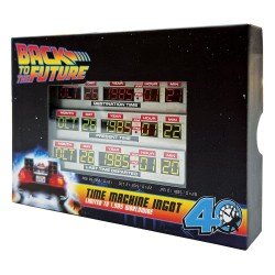 Retour vers le futur Lingot 40th Anniversary Time Circuits Limited Edition | 5060948293716