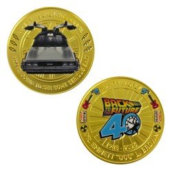 Retour vers le futur pièce de collection 40th Anniversary Limited Edition | 5060948296489