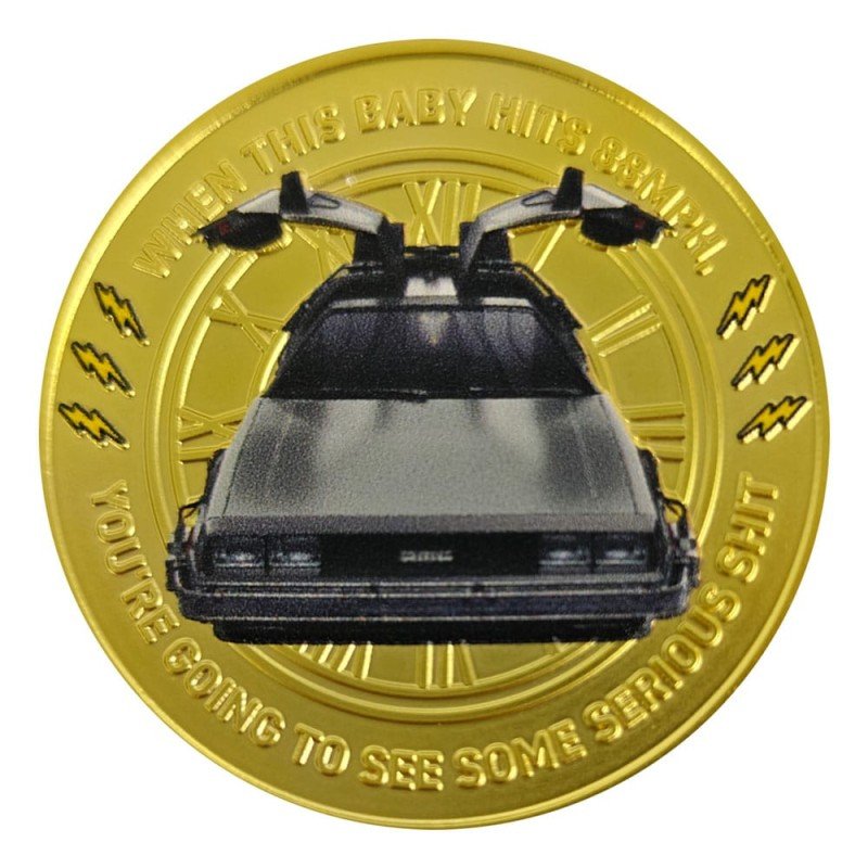 Back To The Future Collectable Coin 40th Anniversary Limited Edition | 5060948296489