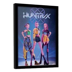 KPop Demon Hunters Collector Print Framed Poster Huntrix | 5063457071875