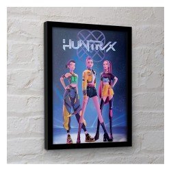 KPop Demon Hunters poster encadré Collector Print Huntrix | 5063457071875