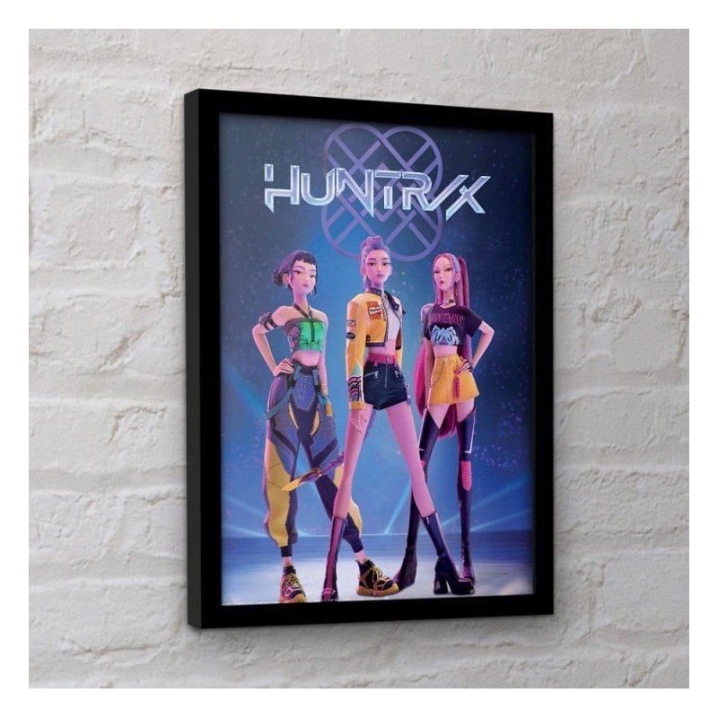 KPop Demon Hunters poster encadré Collector Print Huntrix | 5063457071875