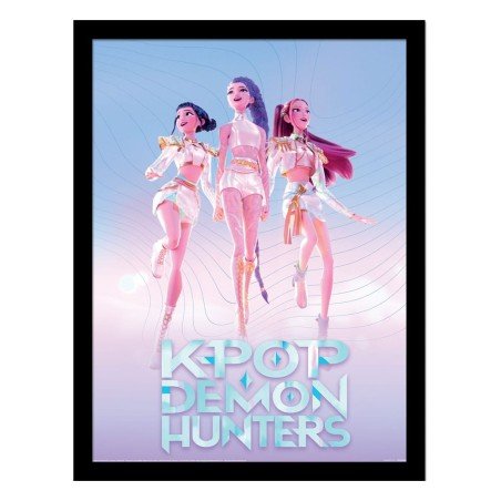 KPop Demon Hunters poster encadré Collector Print Trio | 5063457072094