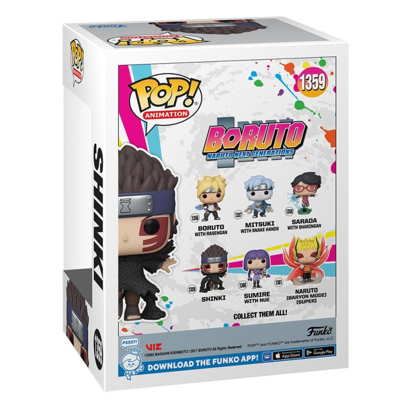 Boruto: Naruto Next Generations Figure Funko POP! Animation Vinyl Shinki 9 cm