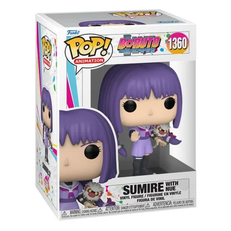 Boruto: Naruto Next Generations Figure Funko POP! Animation Vinyl Sumire with Nue 9 cm | 889698613897