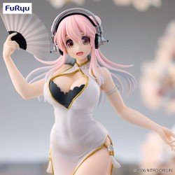 Super Sonico statuette PVC Trio-Try-iT White China Dress Ver. 21 cm | 4571623506737