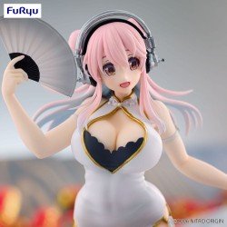 Super Sonico statuette PVC Trio-Try-iT White China Dress Ver. 21 cm | 4571623506737