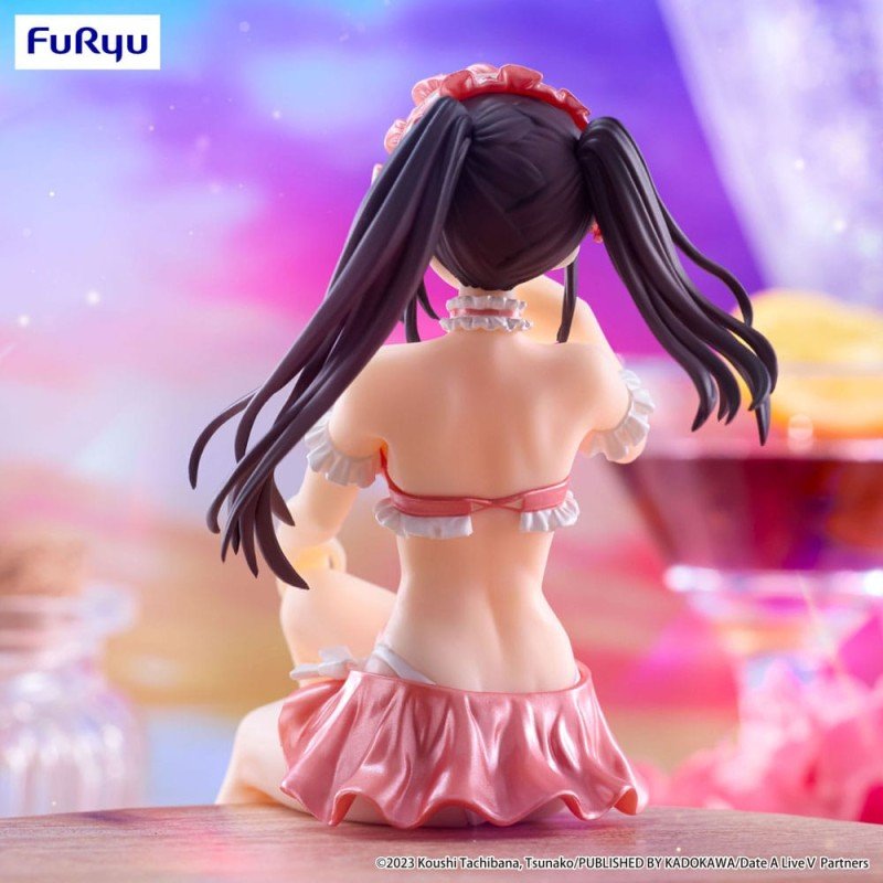 Date A Live V statuette PVC Noodle Stopper Kurumi Tokisaki Swimsuit Pastel Red Color Ver. 15 cm | 4571623506751