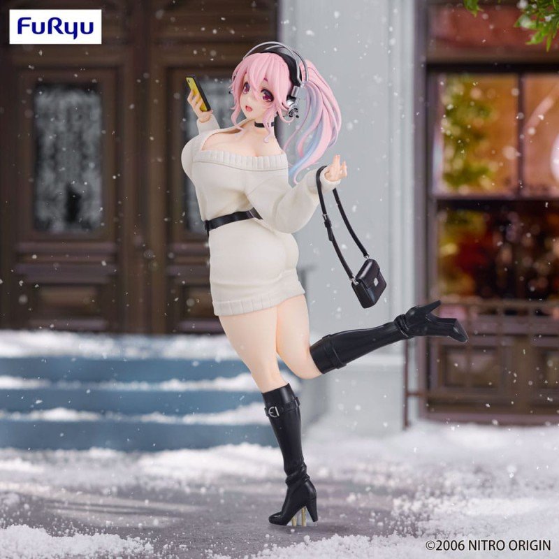 Super Sonico statuette PVC Trio-Try-iT Winter Memory Ver. 21 cm | 4571623507642