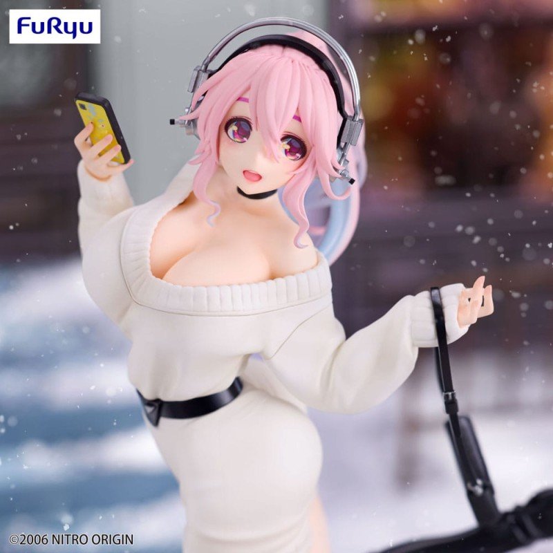 Super Sonico statuette PVC Trio-Try-iT Winter Memory Ver. 21 cm | 4571623507642