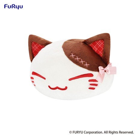 Nemuneko Cat peluche Sweet Big Plush Brown 35 cm | 4571623507819