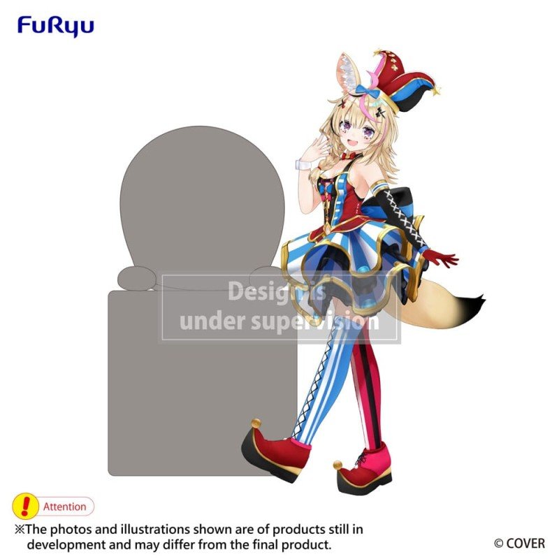 Hololive Production Hikkake PVC Statue Omaru Polka 10 cm | 4571623507918