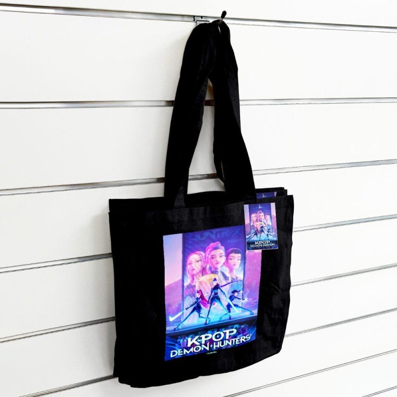 KPop Demon Hunters Tote Bag Movie Key Art | 5063457072131