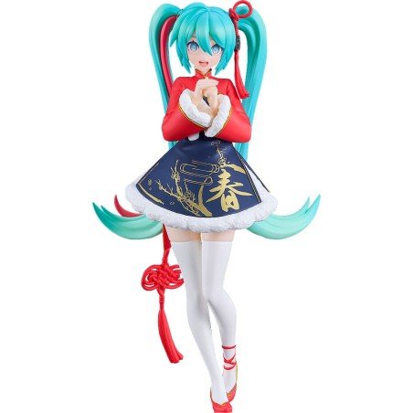 Character Vocal Series 01: Hatsune Miku Pop Up Parade PVC Statue Hatsune Miku: Sourxuan Chinese New Year Ver. 17 cm | 4571697184336