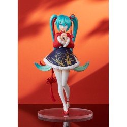 Character Vocal Series 01: Hatsune Miku Pop Up Parade PVC Statue Hatsune Miku: Sourxuan Chinese New Year Ver. 17 cm | 4571697184336