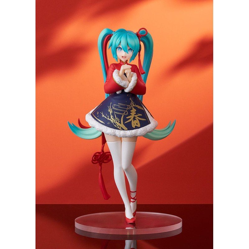 Character Vocal Series 01: Hatsune Miku Pop Up Parade PVC Statue Hatsune Miku: Sourxuan Chinese New Year Ver. 17 cm | 4571697184336