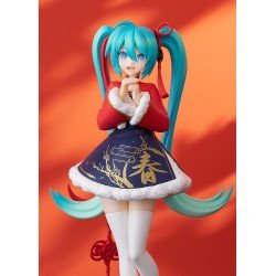 Character Vocal Series 01: Hatsune Miku Pop Up Parade PVC Statue Hatsune Miku: Sourxuan Chinese New Year Ver. 17 cm | 4571697184336