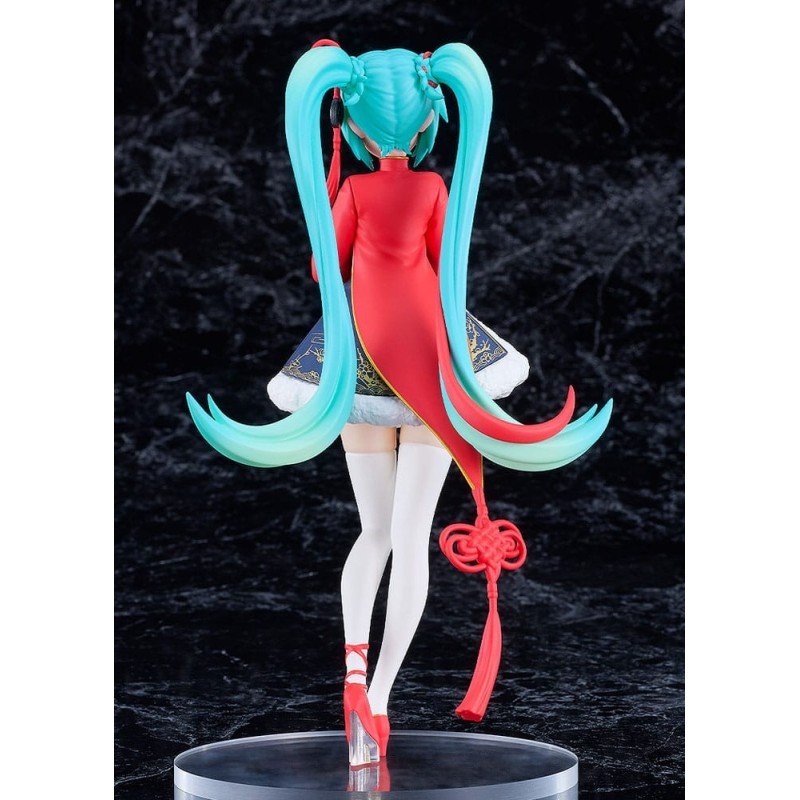 Character Vocal Series 01: Hatsune Miku Pop Up Parade PVC Statue Hatsune Miku: Sourxuan Chinese New Year Ver. 17 cm | 4571697184336