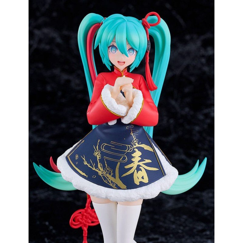 Character Vocal Series 01: Hatsune Miku Pop Up Parade PVC Statue Hatsune Miku: Sourxuan Chinese New Year Ver. 17 cm | 4571697184336