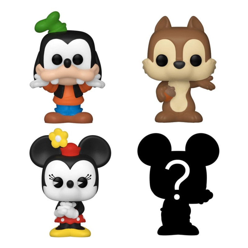 Disney Pack 4 Figurines Bitty Funko POP! Vinyl Goofy 2,5 cm