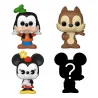 Disney Pack 4 Figurines Bitty Funko POP! Vinyl Goofy 2,5 cm