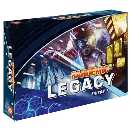 version françaisejeu : Pandemic Legacy - Saison 1 - Boite Bleue éditeur : Z-Man Games