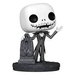 Disney Het Nightmare Before Christmas-beeldje Funko POP! Film Vinyl Jack met Grafsteen 9 cm | 889698723121