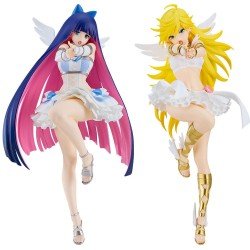 Panty & Stocking with Garterbelt Pop Up Parade PVC Statues 2-Pack Panty & Stocking Set: Repent Ver. L Size 21 cm | 4571697189126