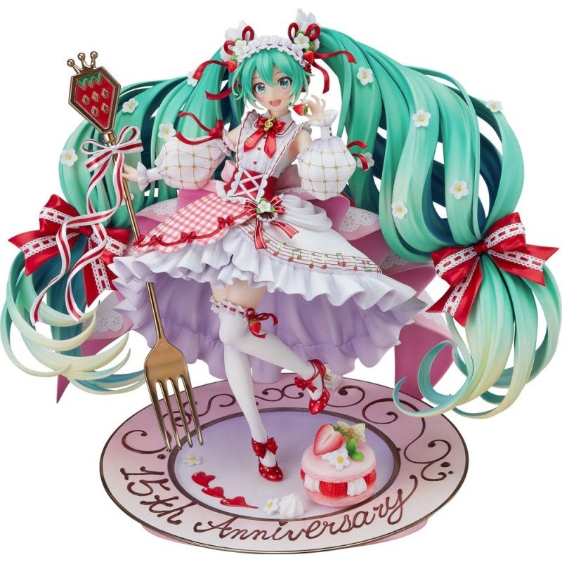 Character Vocal Series 01: Hatsune Miku statuette PVC 1/7 Hatsune Miku: 15th Anniversary Ver. 29 cm | 4580828660564