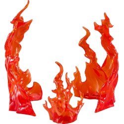 The Simple Effect Parts for Figures Flames: Red | 4580828660786
