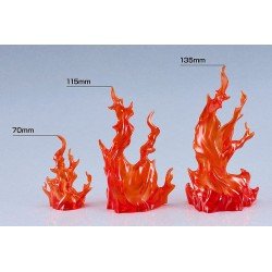 Original Character accessoires pour figurines The Simple Effect Flames: Red | 4580828660786