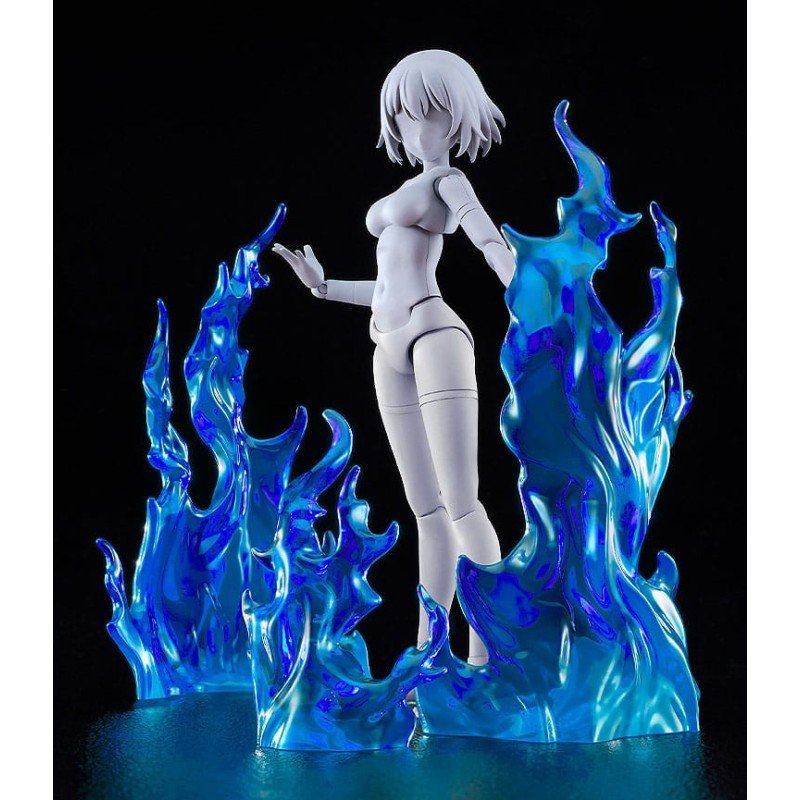 Original Character accessoires pour figurines The Simple Effect Flames: Blue | 4580828660793